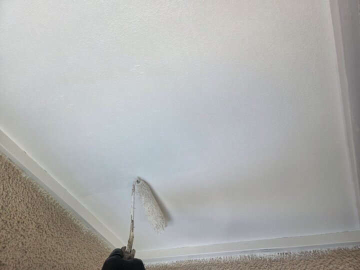 【上塗り】軒天井