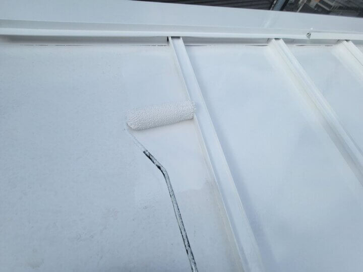 【上塗り】屋根