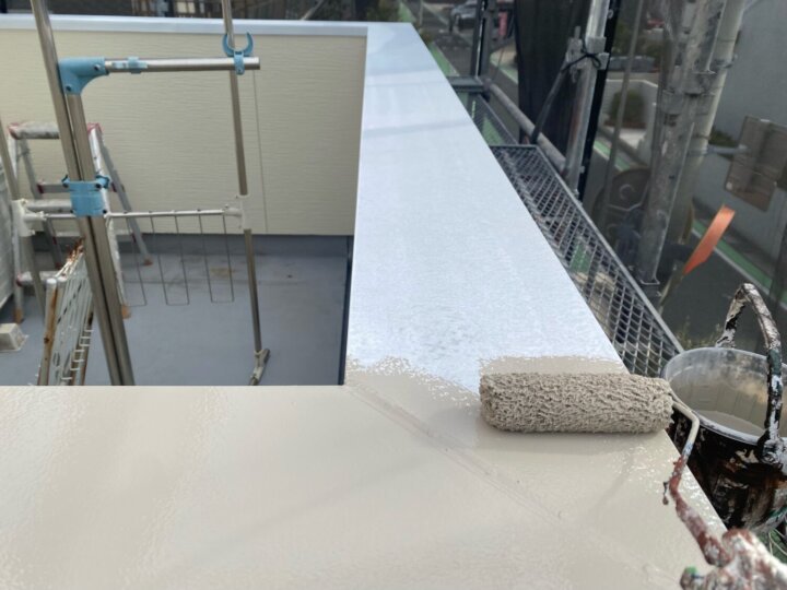 【中塗り】笠木