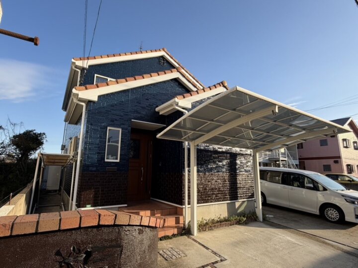 福岡県春日市【40坪】外壁塗装