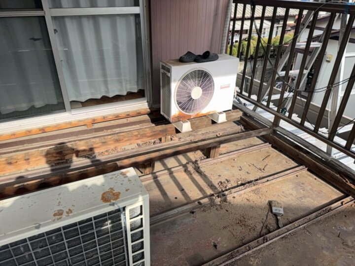 【撤去】ベランダ