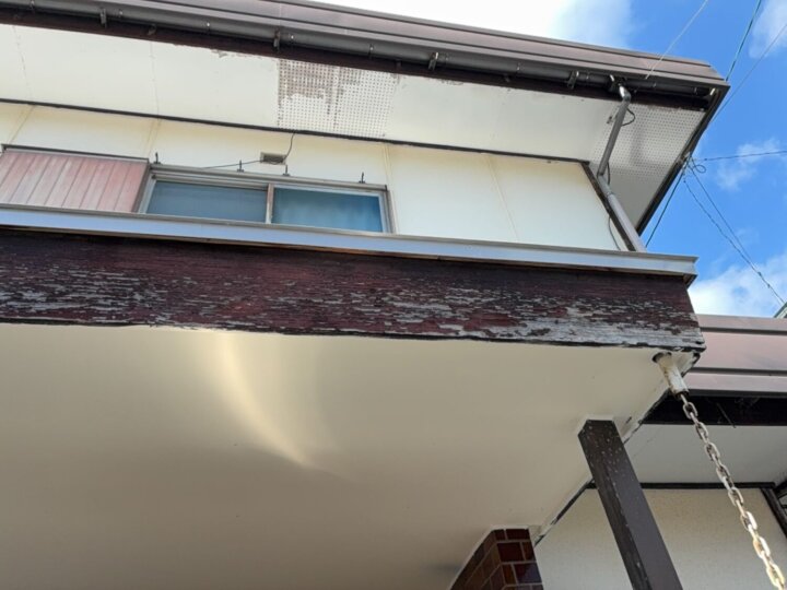 【着工前】破風板