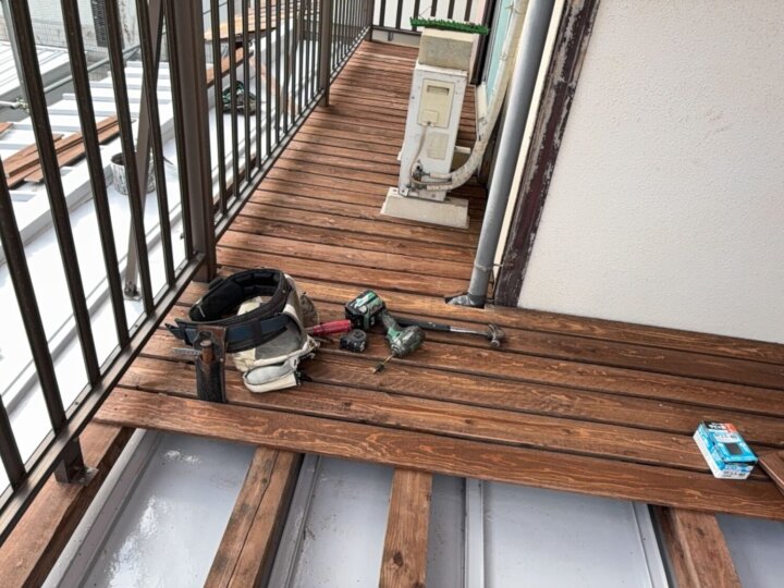 【新規取付】ベランダ