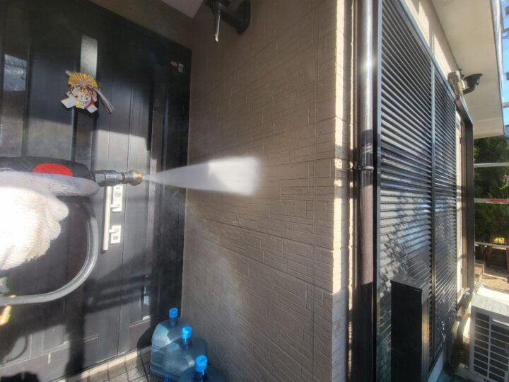 【高圧洗浄】外壁