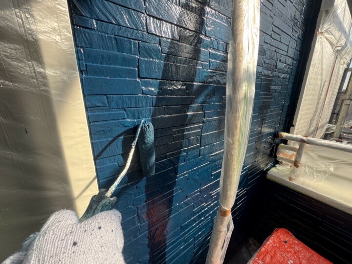 【上塗り】ベランダ