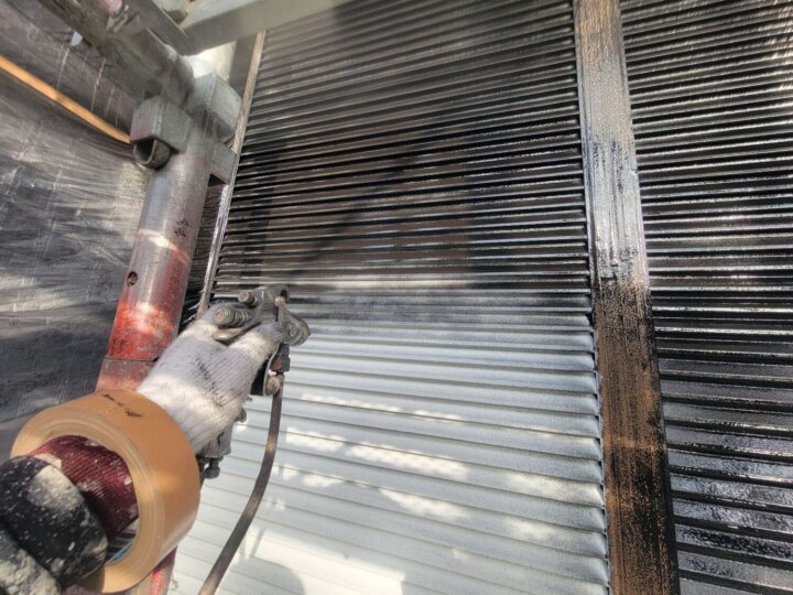 【中塗り】雨戸