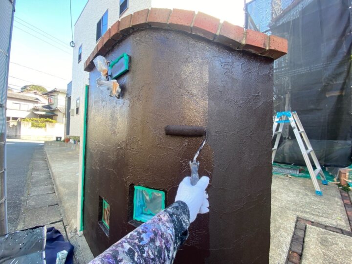 【上塗り】外構