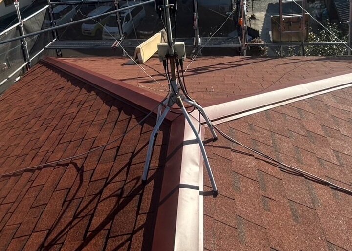 福岡県古賀市【45坪】屋根カバー工事