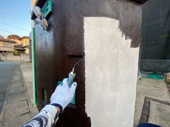 【中塗り】外構