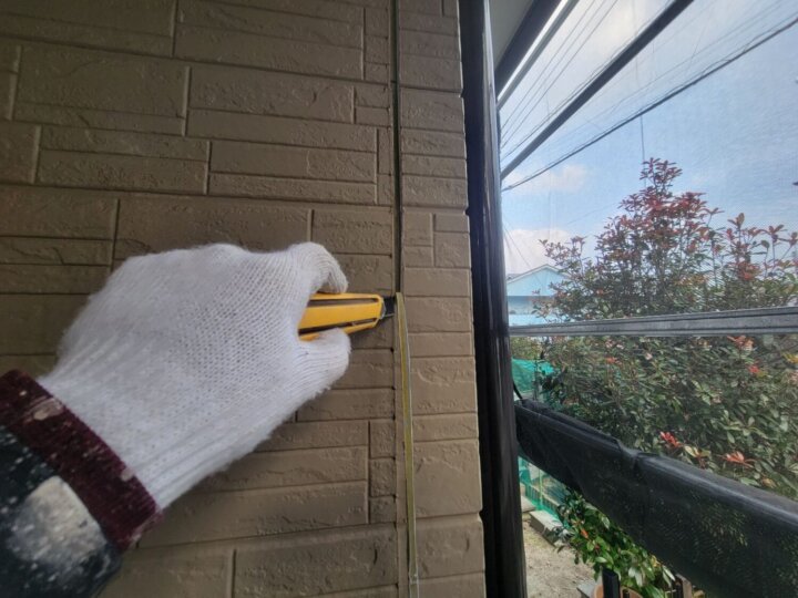 【撤去】板間目地コーキング