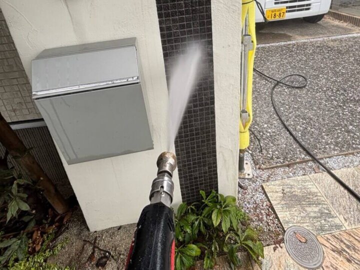 【高圧洗浄】外構