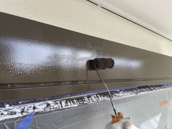 【上塗り】シャッターボックス