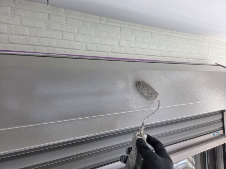 【上塗り】シャッターボックス