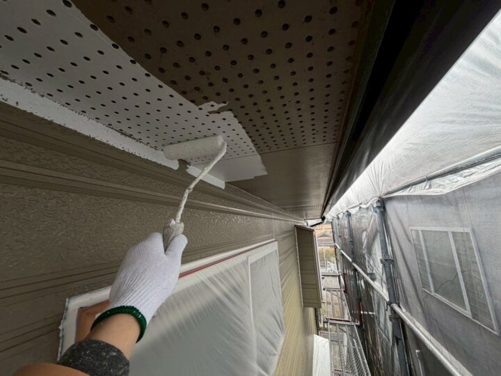 【中塗り】軒天井