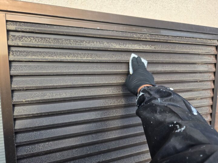 【下地処理】雨戸