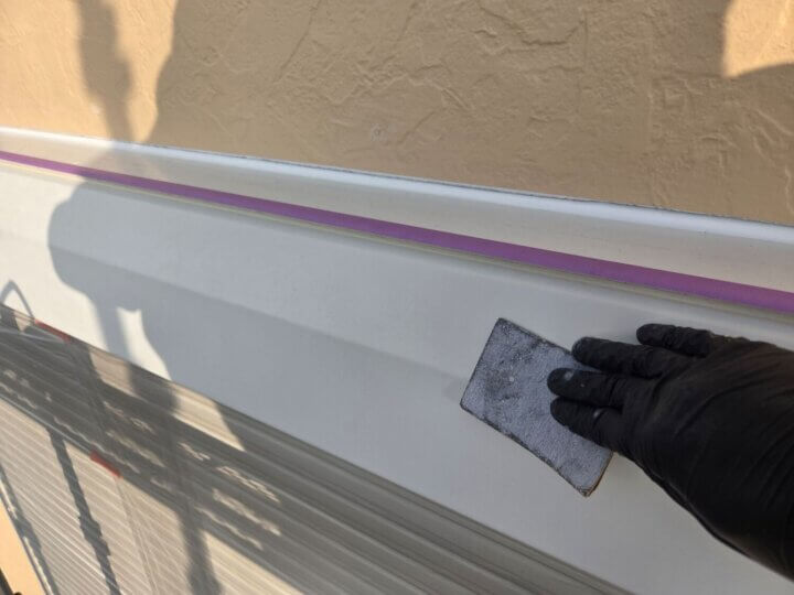 【下地処理】シャッターボックス