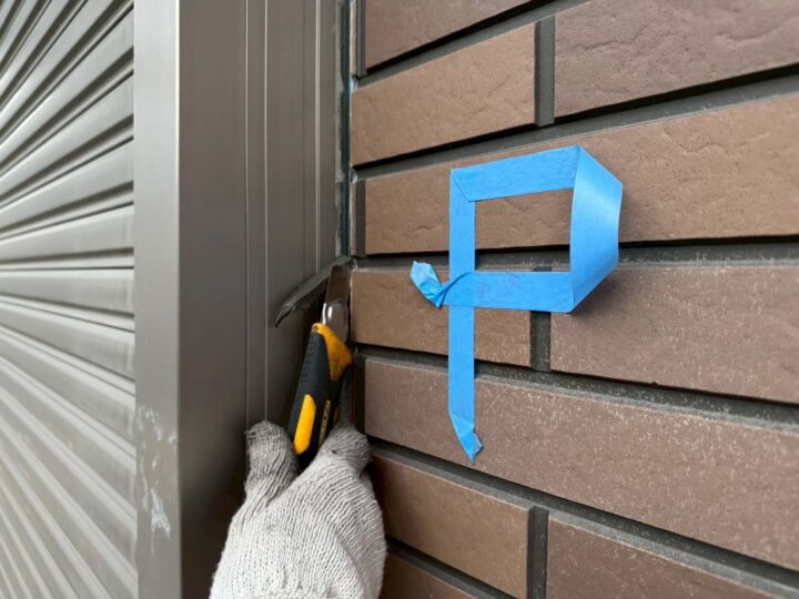 【撤去】建具廻りコーキング