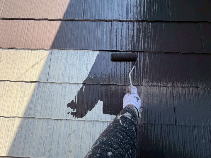 【中塗り】屋根