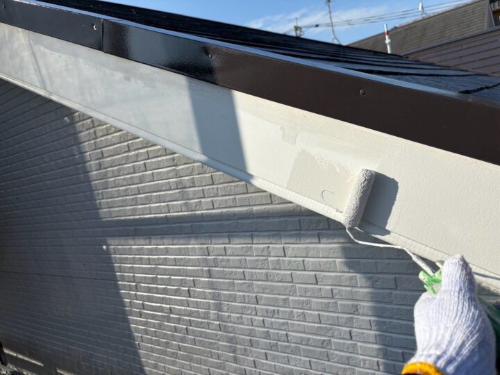 【中塗り】破風板