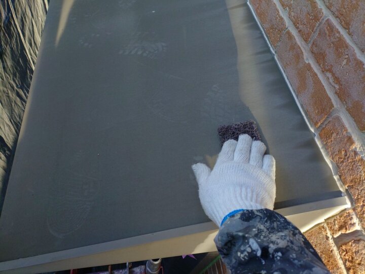 【下地処理】庇