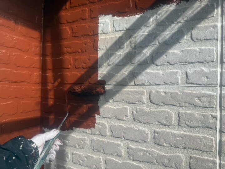 【中塗り】外壁