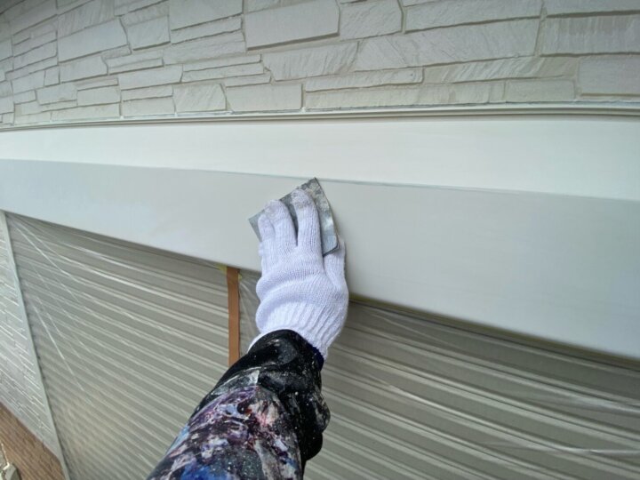 【下地処理】シャッターボックス