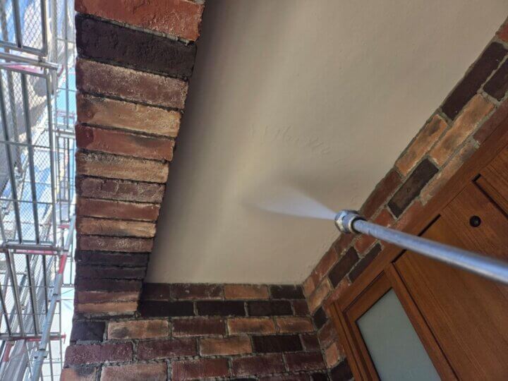 【高圧洗浄】軒天井