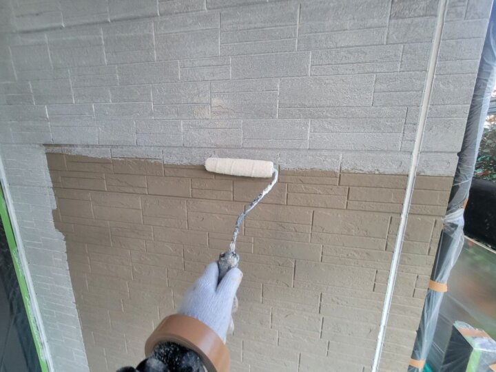 【下塗り】外壁