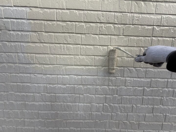 【中塗り】外壁