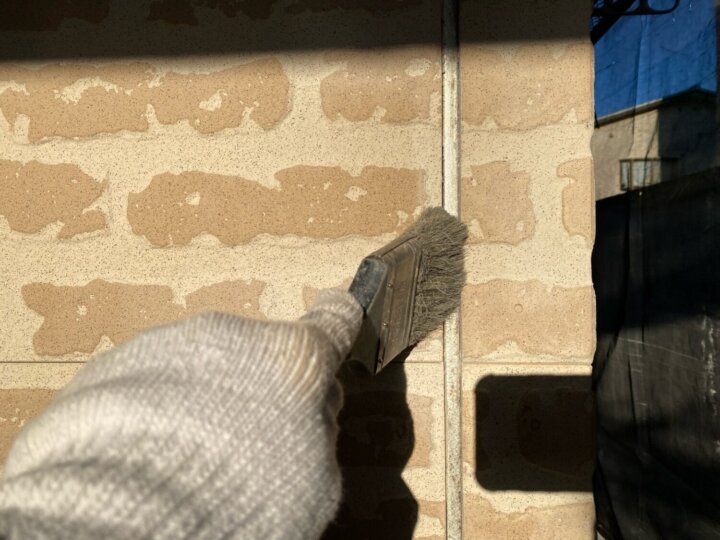 【撤去後清掃】板間目地コーキング