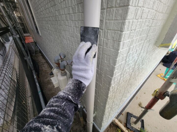 【下地処理】雨樋