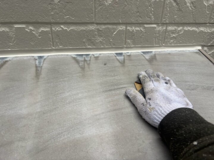 【下地処理】庇