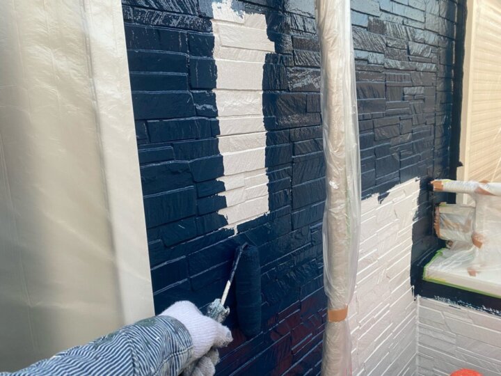 【中塗り】ベランダ