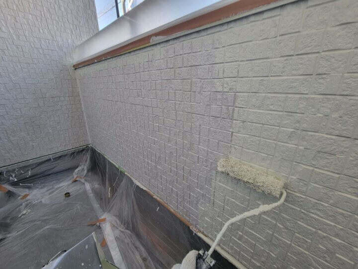 【中塗り】ベランダ