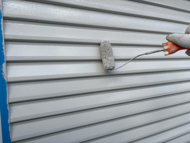 【上塗り】シャッターボックス