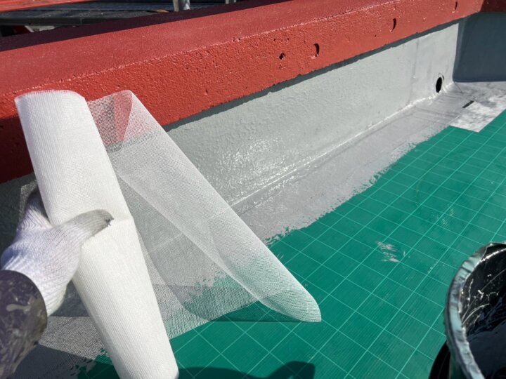 【補強クロス敷】屋上