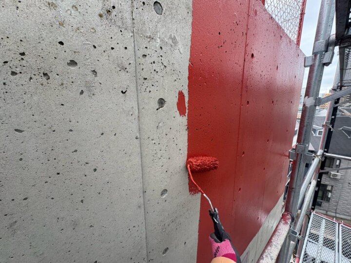 【中塗り】外壁