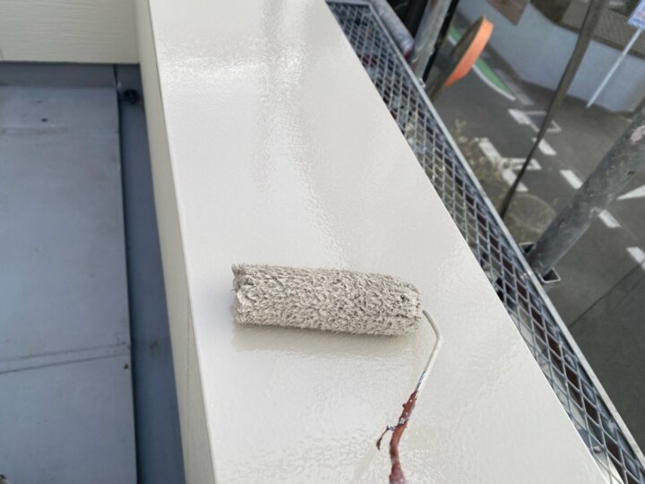 【上塗り】笠木