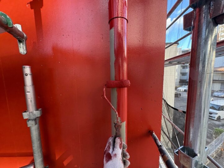 【中塗り】雨樋