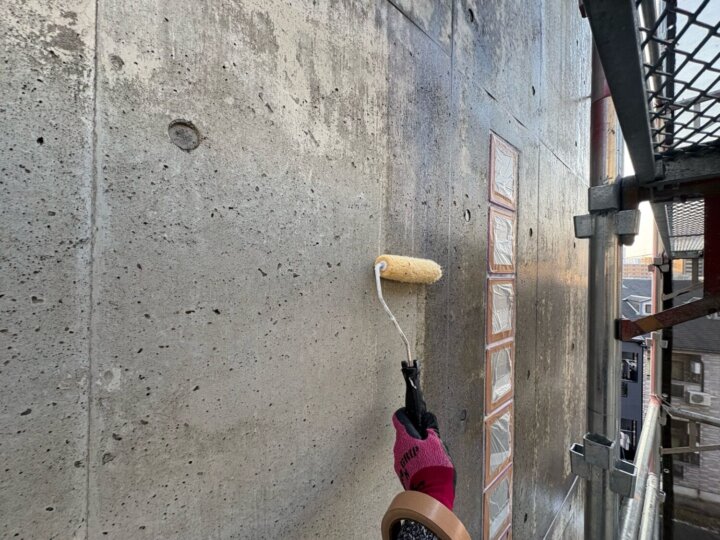 【下塗り】外壁