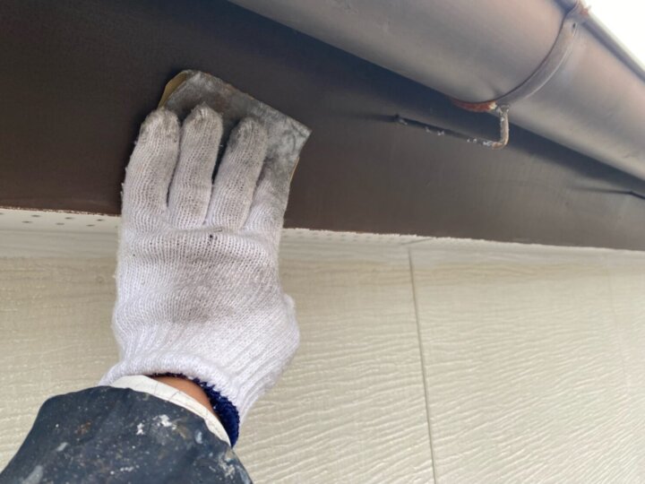 【下地処理】破風板