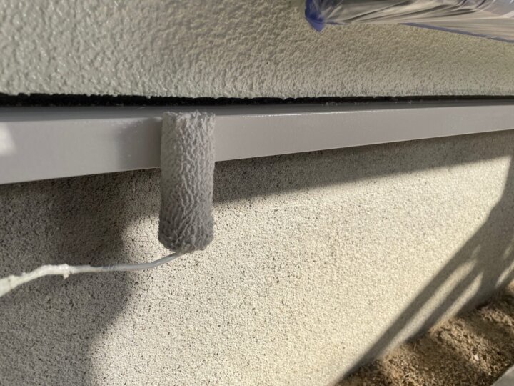 【上塗り】水切り