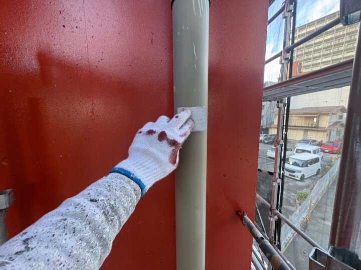 【下地処理】雨樋