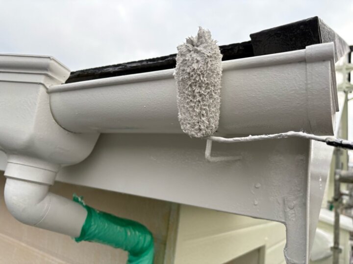 【上塗り】雨樋