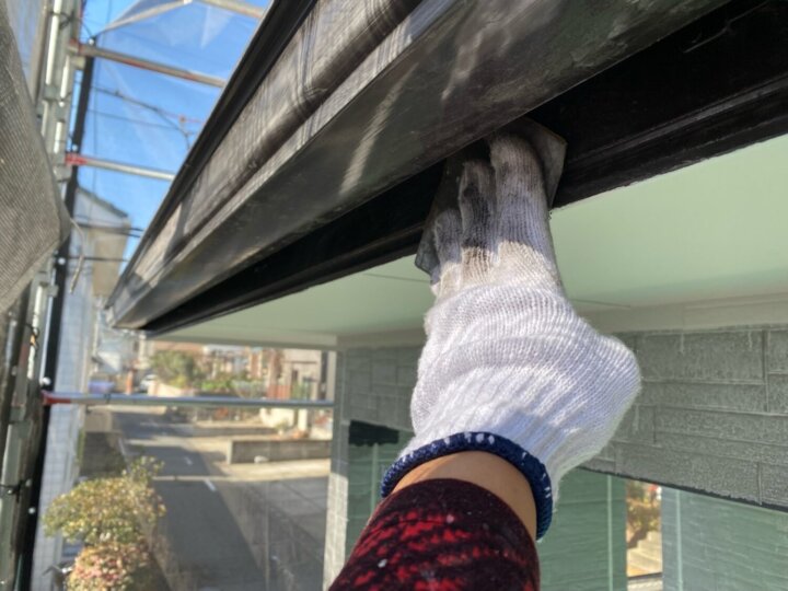 【下地処理】破風板