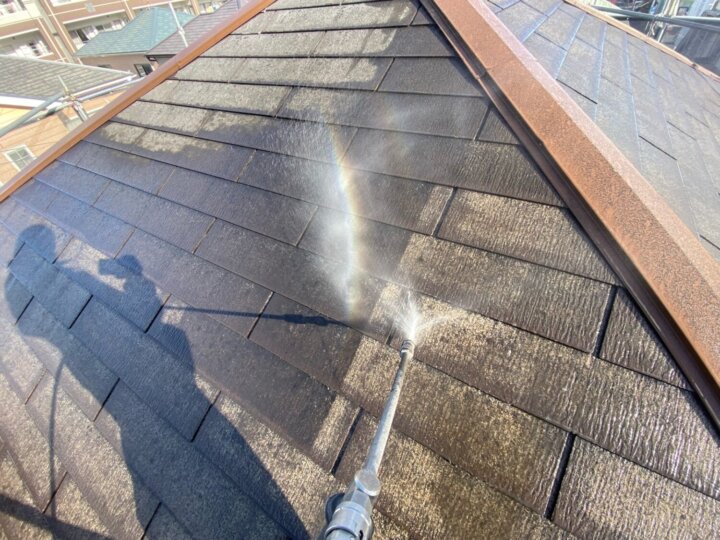 【高圧洗浄】屋根