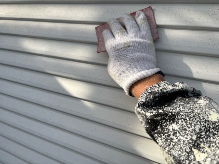 【下地処理】シャッターボックス