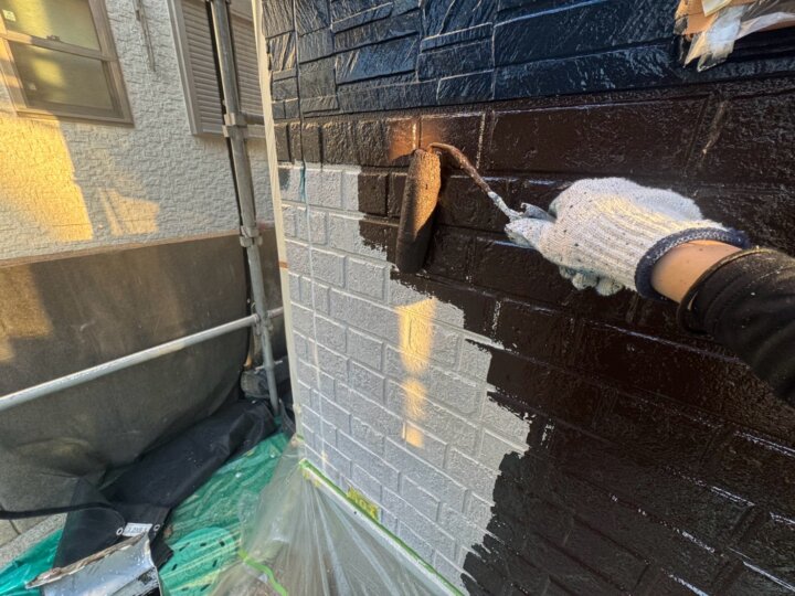 【中塗り】外壁