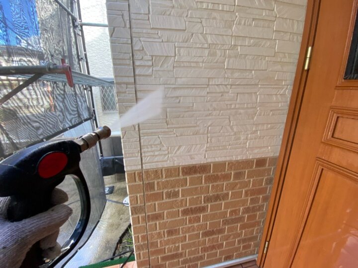 【高圧洗浄】外壁