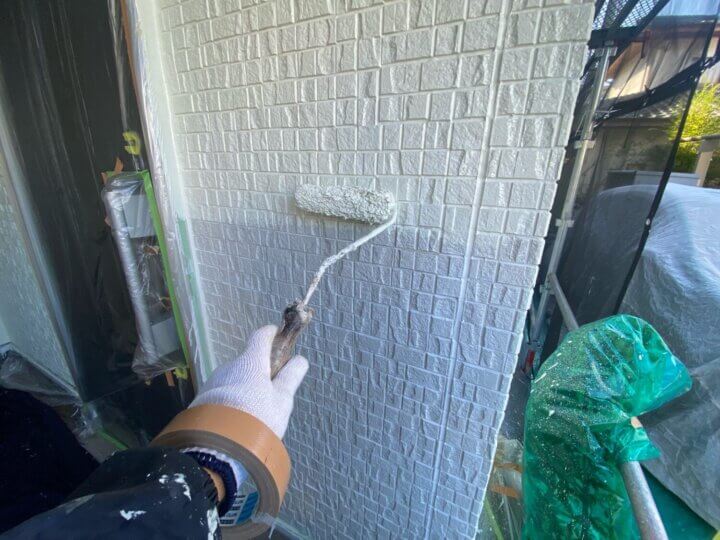 【中塗り】外壁